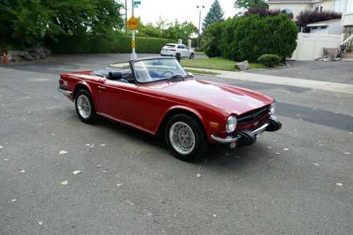 1976 Triumph TR6 Triple Carburetor Nicely Presentable - cars & for sale in College Point, NY