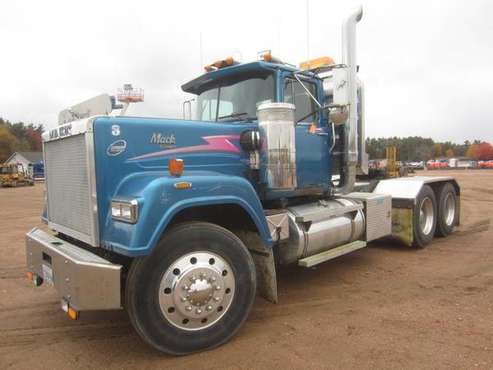 1991 Mack Super Liner Semi Tractor - 87, 118 Miles - 18 Speed - cars for sale in mosinee, WI