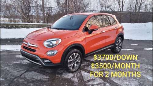 2016 Fiat 500X AWD TREKKING 3700/DOWN, 3500 2 MONTHS - cars & for sale in St. Charles, IL