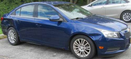 Chevy Cruze Eco 2012 GC, accident for sale in Syracuse, NY