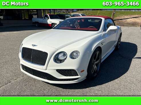 2016 Bentley Continental GTC Speed AWD for sale in NH
