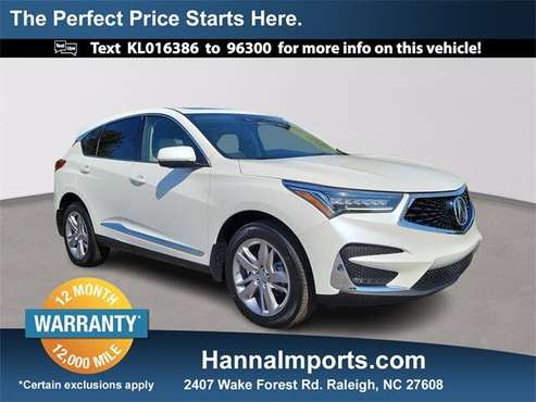 2019 Acura RDX FWD with Advance Package for sale in Raleigh, NC