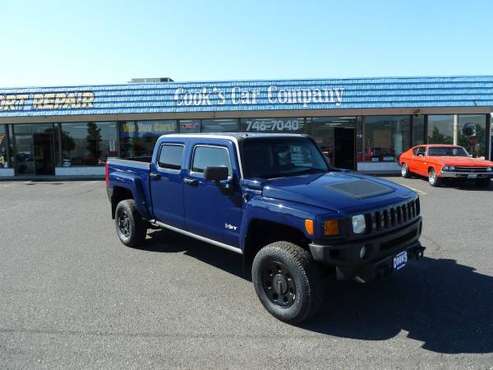 2009 Hummer H3T Crew Cab Sport Utility Truck Low Miles And Rear DVD for sale in LEWISTON, ID