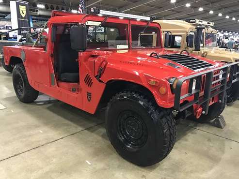 Military Humvee Truck 4X4 Pickup - RED | On-Road Title | Am General for sale in Catoosa, OK