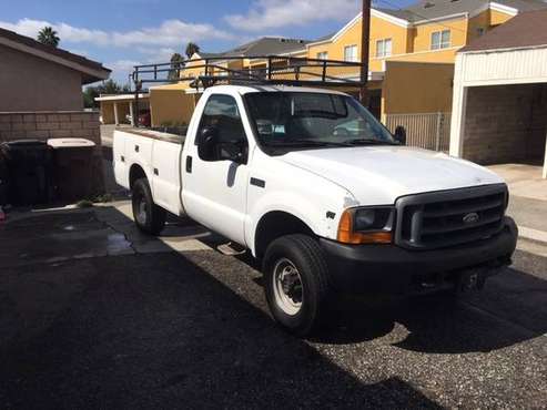 2000 f350 4x4 v10 sport utility bed for sale in Brea, CA