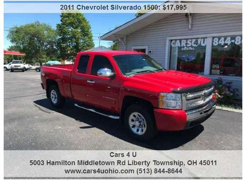 2011 Chevy Silverado Ext Cab 1500 4x4 - Price Reduced - cars & for sale in Hamilton, OH