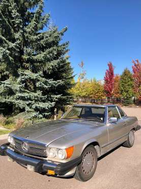 Mercedes 560 SL convertible for sale in Somers, MT