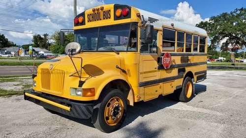 2004 INTERNATIONAL 5 ROW SCHOOL BUS DT466 COLD A/C FL SPECS - cars & for sale in Hudson, FL