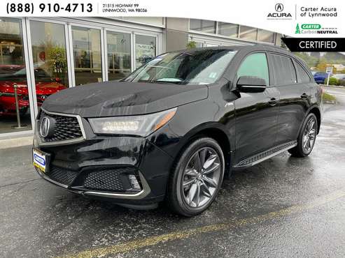 2019 Acura MDX SH-AWD with Technology and A-SPEC Package for sale in Lynnwood, WA