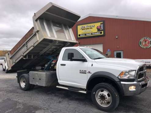 2017 Ram 5500 4x4 Diesel Dump Truck White - - by for sale in Johnstown , PA