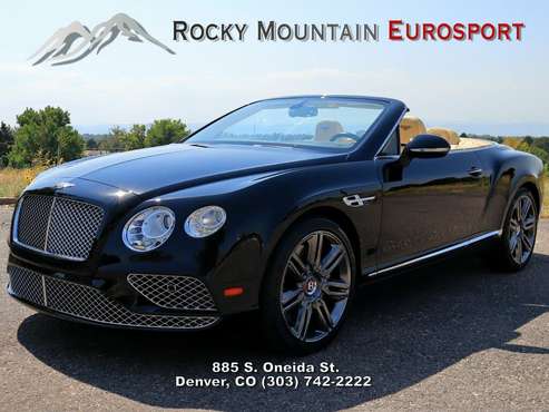 2016 Bentley Continental GTC V8 AWD for sale in Denver , CO