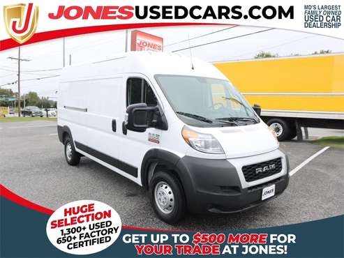 2021 RAM ProMaster 2500 159 High Roof Cargo Van FWD for sale in Fallston, MD