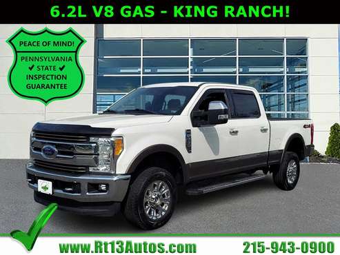 2017 Ford F-250 Super Duty King Ranch Crew Cab 4WD for sale in Levittown, PA