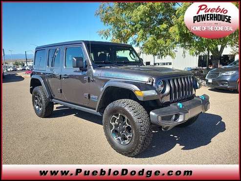 2022 Jeep Wrangler Unlimited 4xe Rubicon 4WD for sale in Pueblo, CO