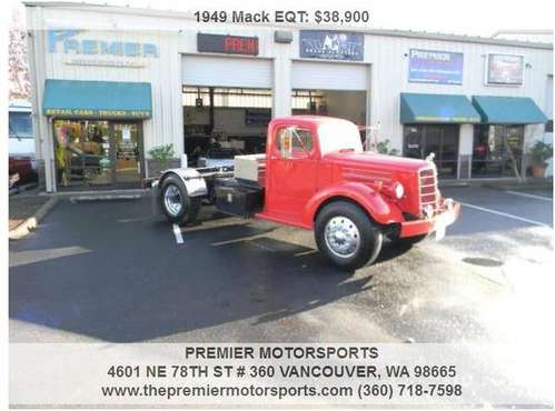 1949 Mack EQT Custom Build truck - - by dealer for sale in Vancouver, OR