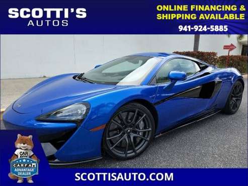 2019 McLaren 570S 570S COUPE 1-OWNER CLEAN CARFAX TWIN TURBO V8 for sale in Sarasota, FL