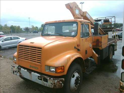 1992 INTERNATIONAL 4700 BOOM TRUCK BUCKET TRUCK PRICED CHEAP! for sale in Big Lake, MN